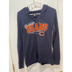Chicago Bears NFL Team Apparel Women's Graphic Hoodie Size Unknown See Desc